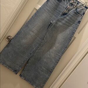 Wide leg jean